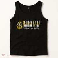 Chief Retired I Stood The Watch Tank Top thumb 2
