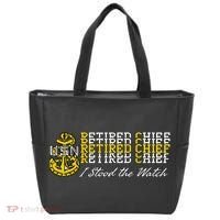 Chief Retired I Stood The Watch Tote Bag thumb 0