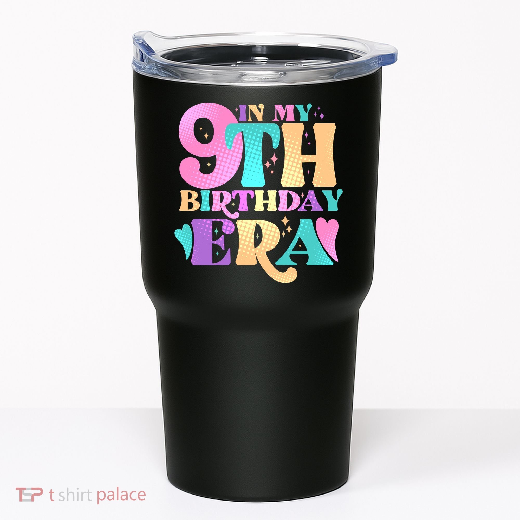 Cute Retro In My 9th Birthday Era Tumbler