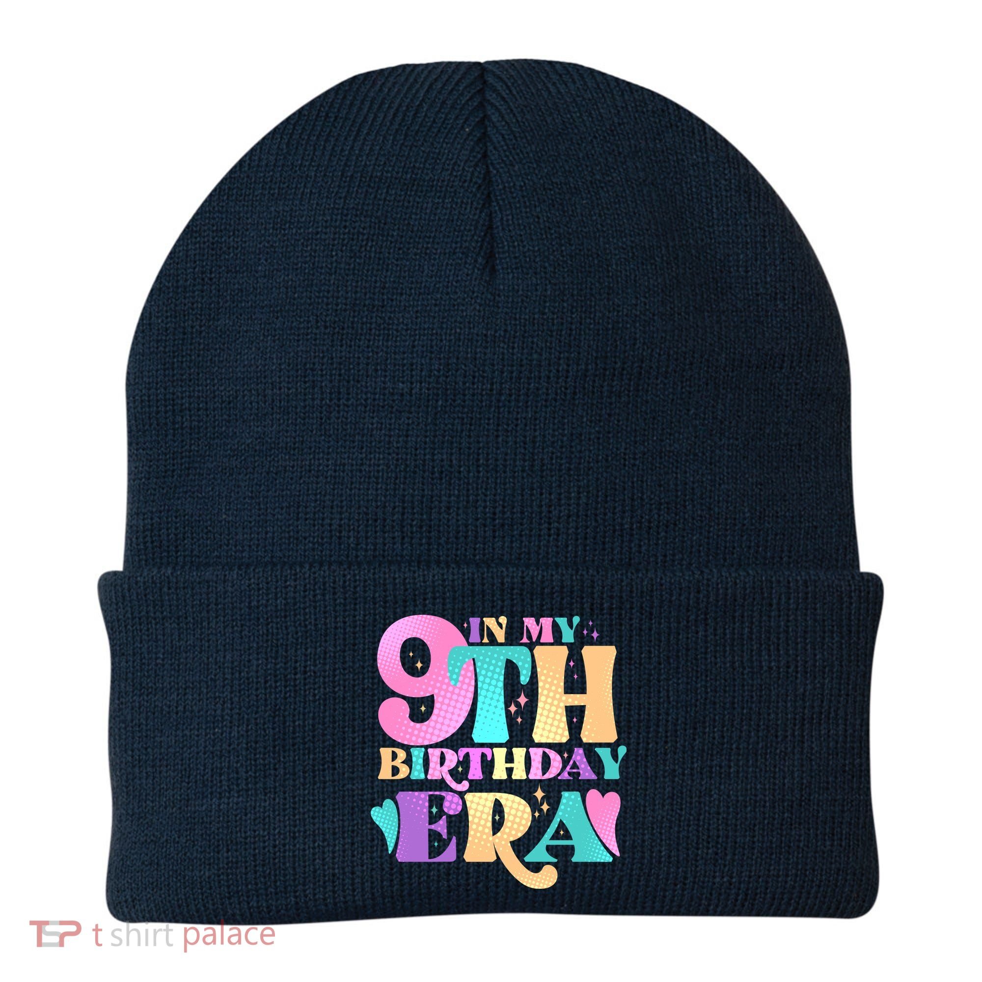 Cute Retro In My 9th Birthday Era Beanie