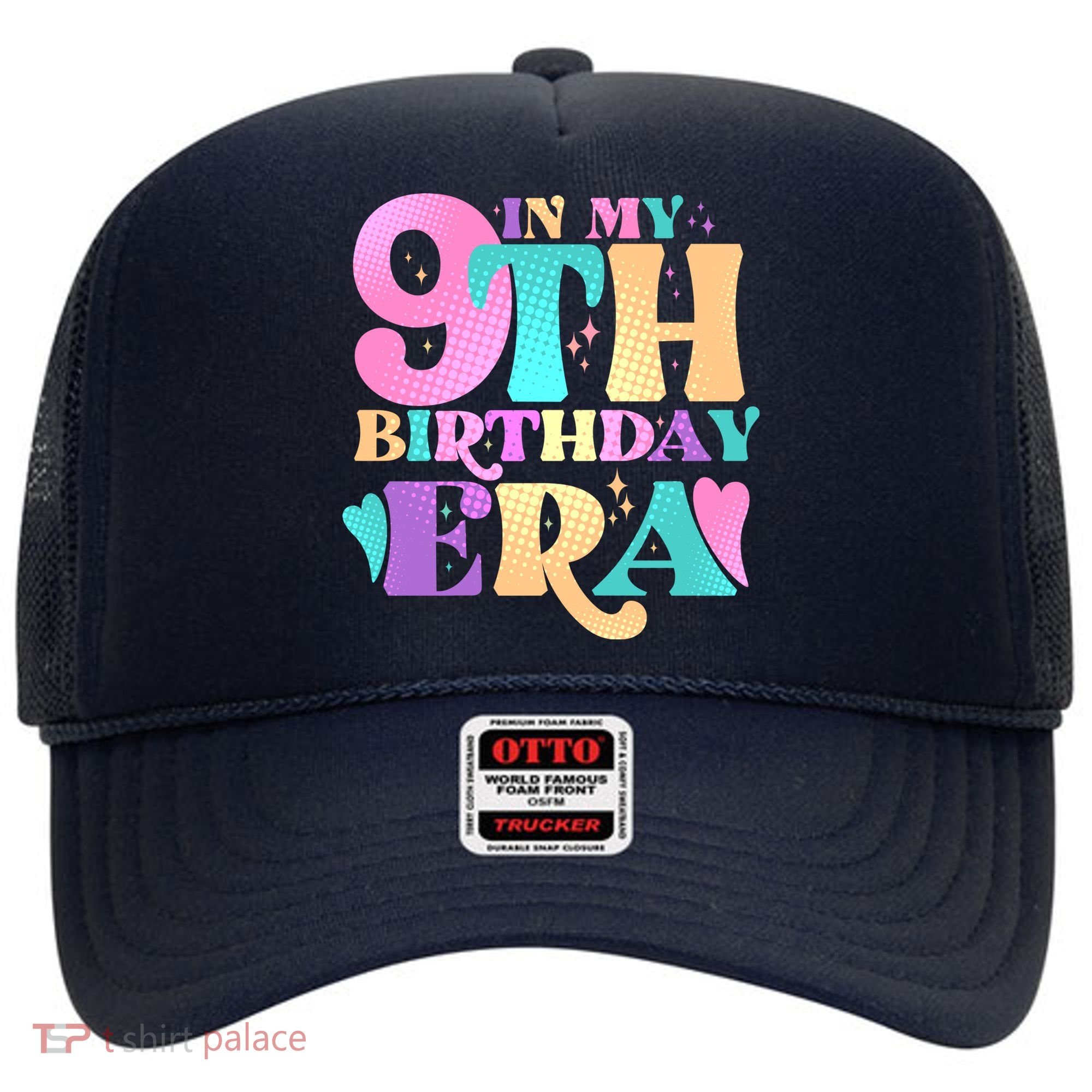 Cute Retro In My 9th Birthday Era Hat