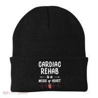 Cardiac Rehab Is A Work Of Heart Meaningful Gift Beanie thumb 0