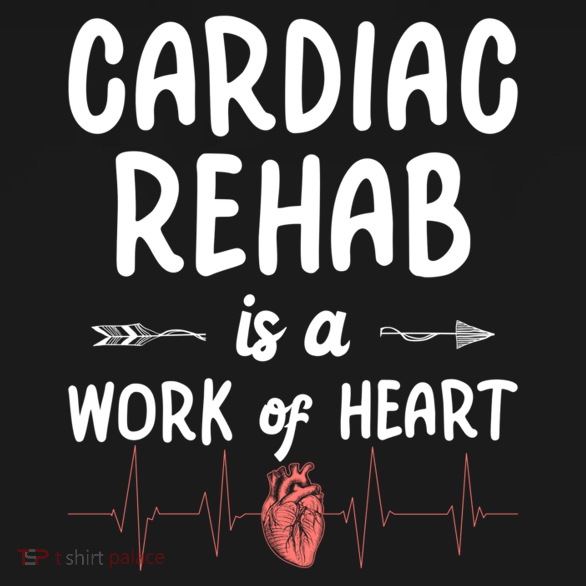Cardiac Rehab Is A Work Of Heart Meaningful Gift Women's Hoodie