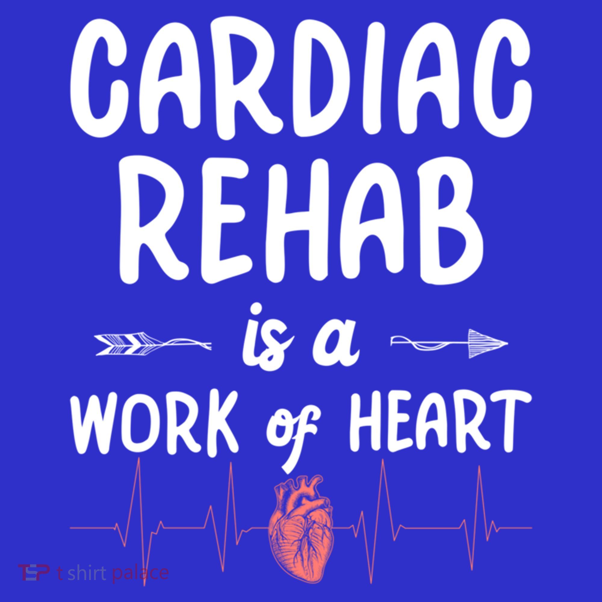 Cardiac Rehab Is A Work Of Heart Meaningful Gift Women's Tank Top