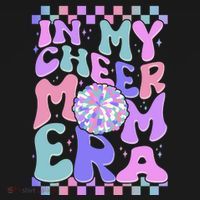 Cute Retro In My Cheer Mom Era Hoodie thumb 7