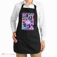Cute Retro In My Cheer Mom Era Apron thumb 2