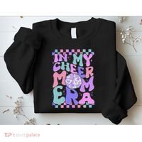 Cute Retro In My Cheer Mom Era Sweatshirt thumb 2