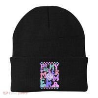 Cute Retro In My Cheer Mom Era Beanie thumb 0