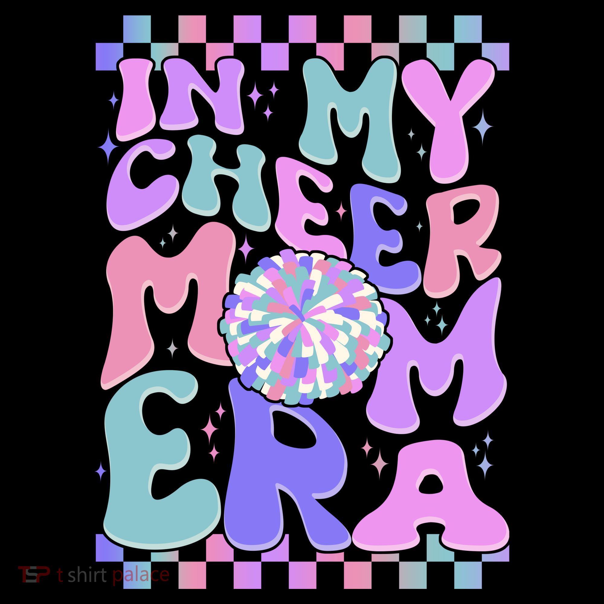 Cute Retro In My Cheer Mom Era Women's Hoodie