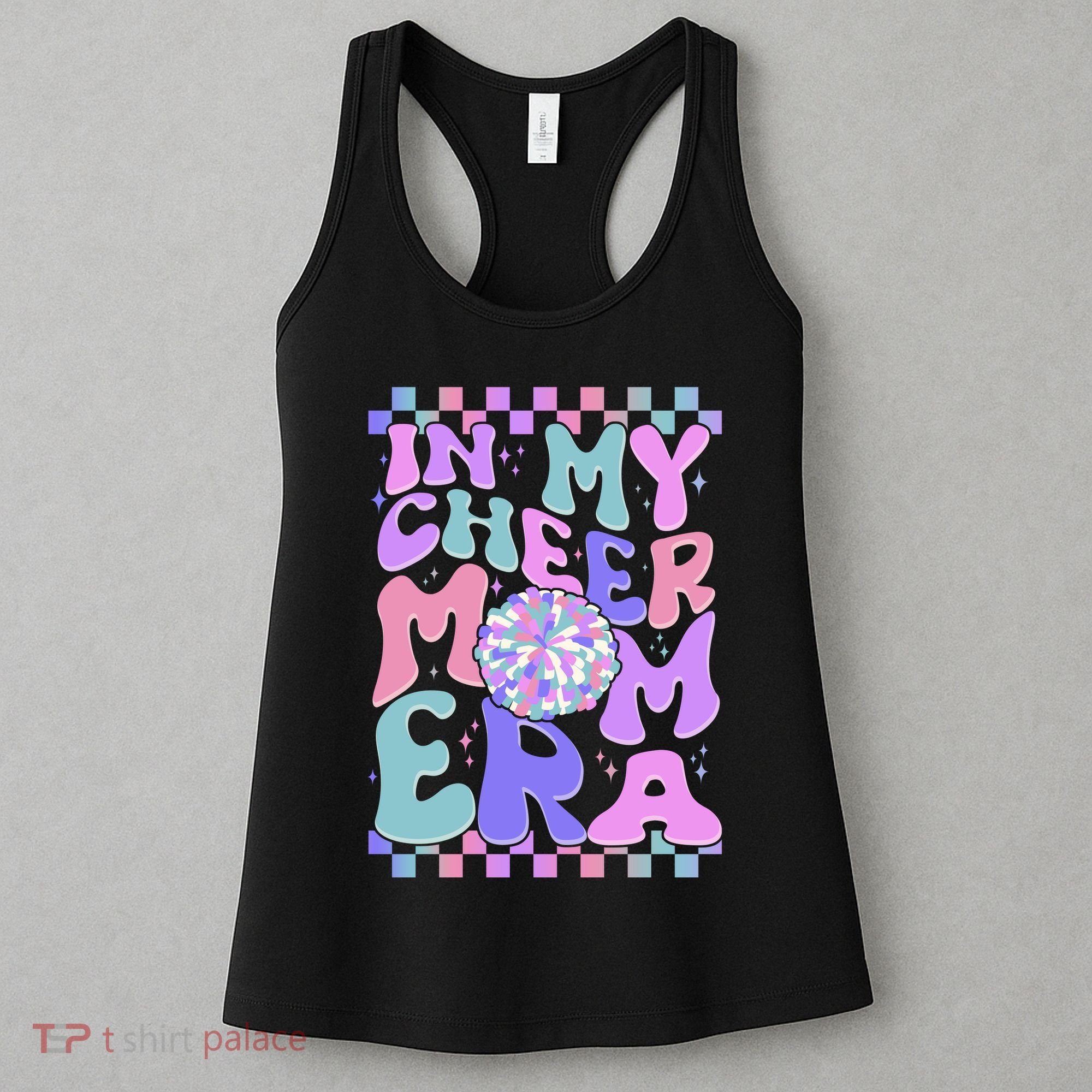 Cute Retro In My Cheer Mom Era Women's Tank Top