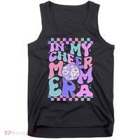 Cute Retro In My Cheer Mom Era Tank Top thumb 0