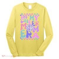 Cute Retro In My Cheer Mom Era Long Sleeve Shirt thumb 0