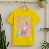 Cute Retro In My Cheer Mom Era T-Shirt thumb 2