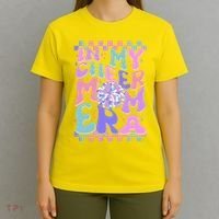 Cute Retro In My Cheer Mom Era T-Shirt thumb 4