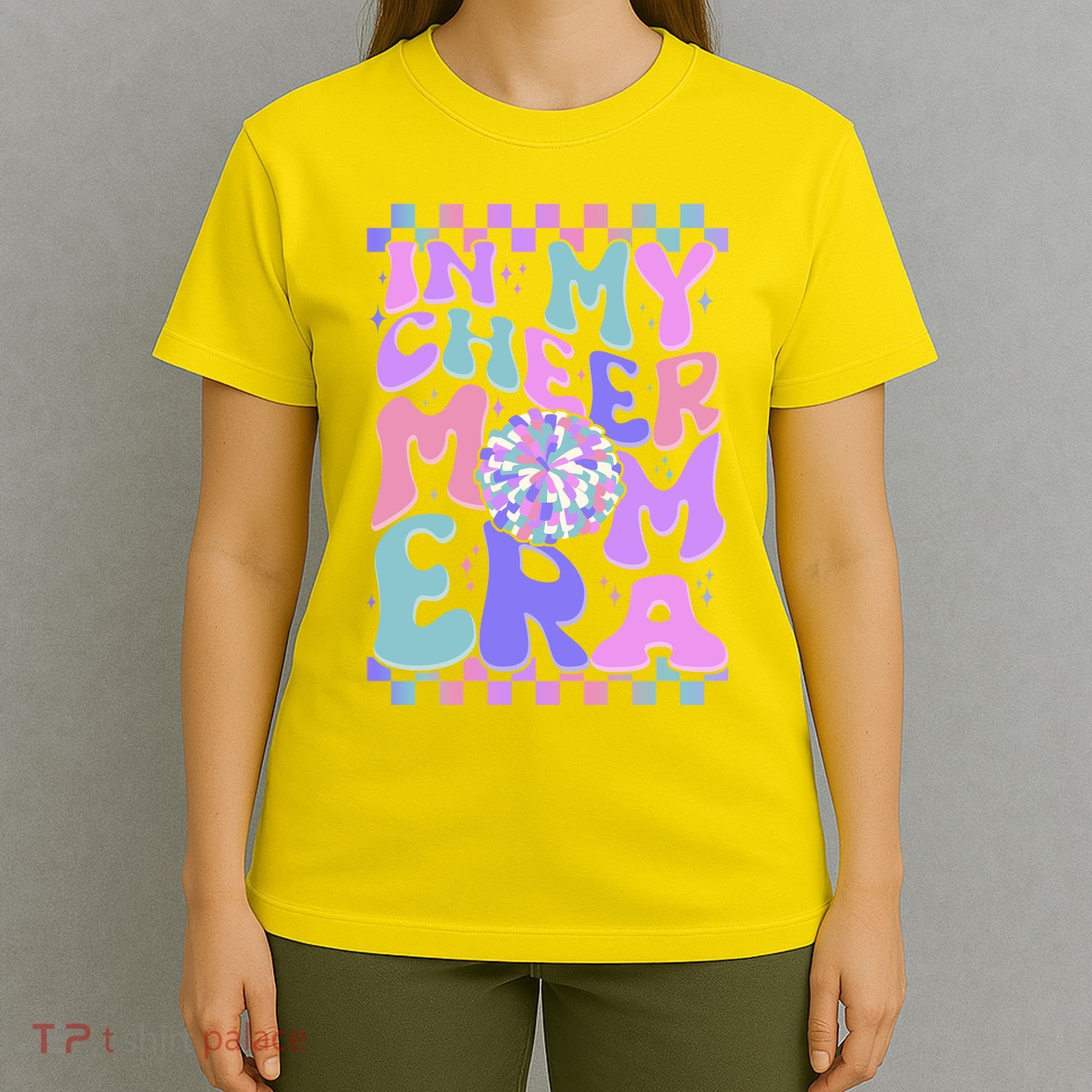Cute Retro In My Cheer Mom Era T-Shirt