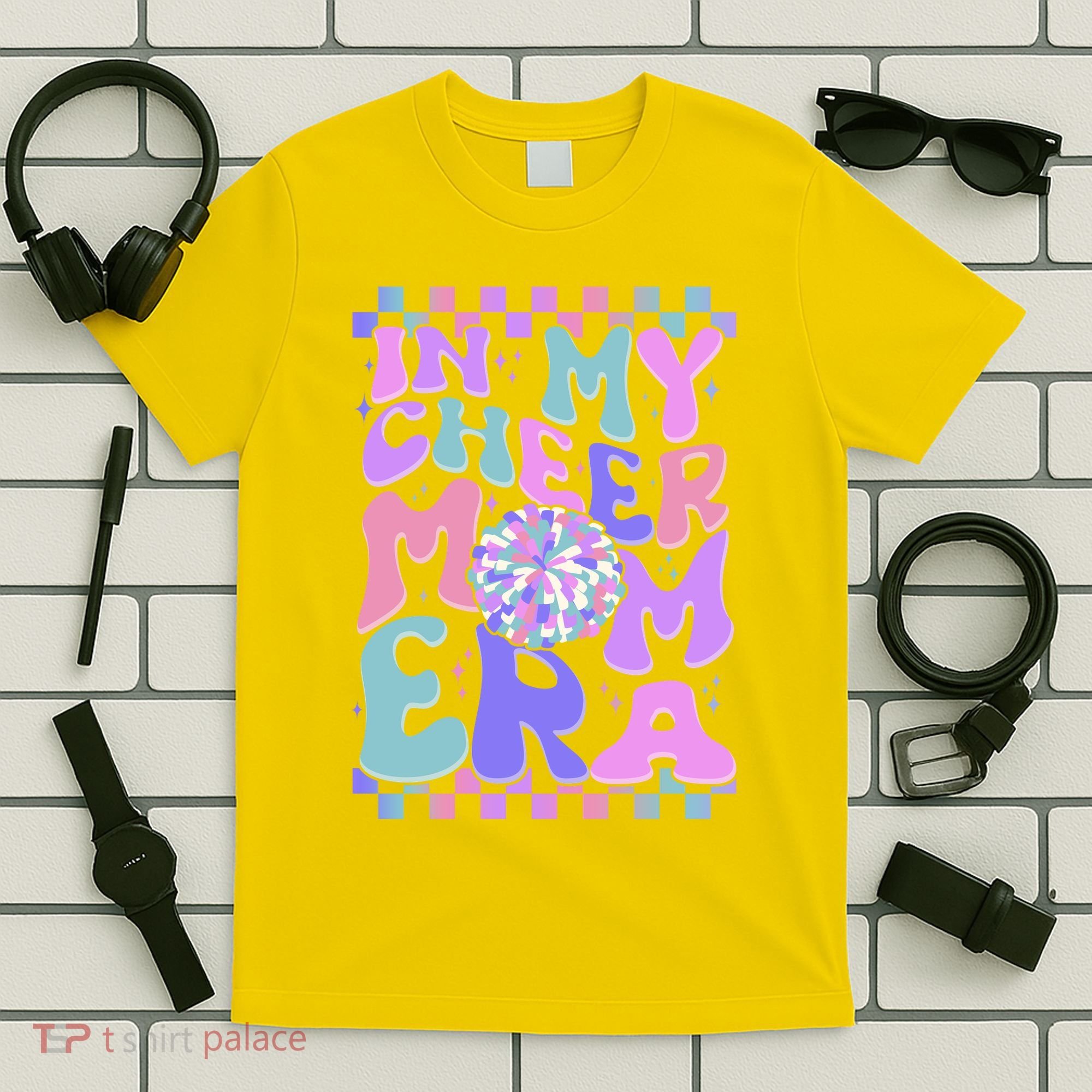Cute Retro In My Cheer Mom Era T-Shirt