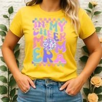 Cute Retro In My Cheer Mom Era Women's T-Shirt thumb 2