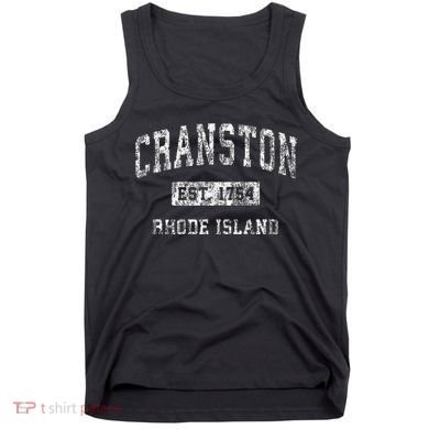 Cranston Rhode Island Ri Vintage Established Tank Top