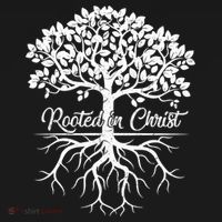 Cool Rooted In Chriscute Gift Christian Faith Gift Bible Verse Funny Gift Pajama Set thumb 2