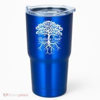 Cool Rooted In Chriscute Gift Christian Faith Gift Bible Verse Funny Gift Tumbler thumb 0