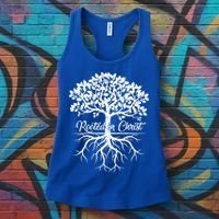 Cool Rooted In Chriscute Gift Christian Faith Gift Bible Verse Funny Gift Women's Tank Top thumb 3