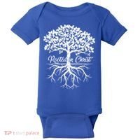 Cool Rooted In Chriscute Gift Christian Faith Gift Bible Verse Funny Gift Baby Bodysuit thumb 0