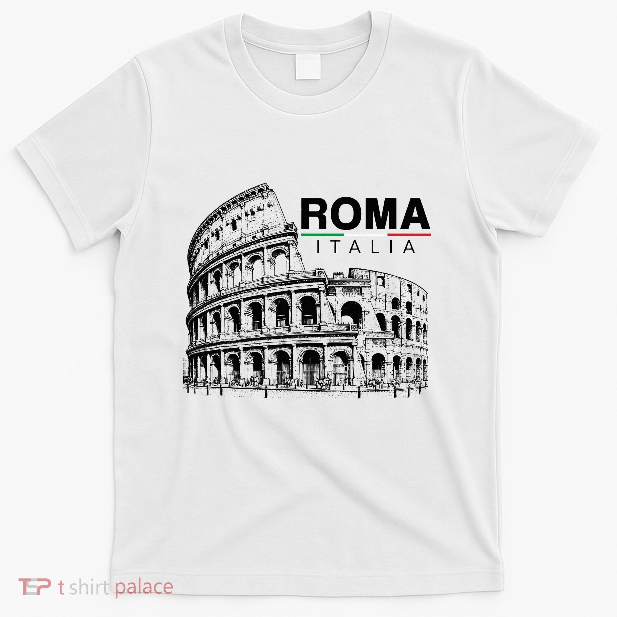 Colosseum Rome Italy Vintage Souvenir Colosseo Roma Italia T-Shirt