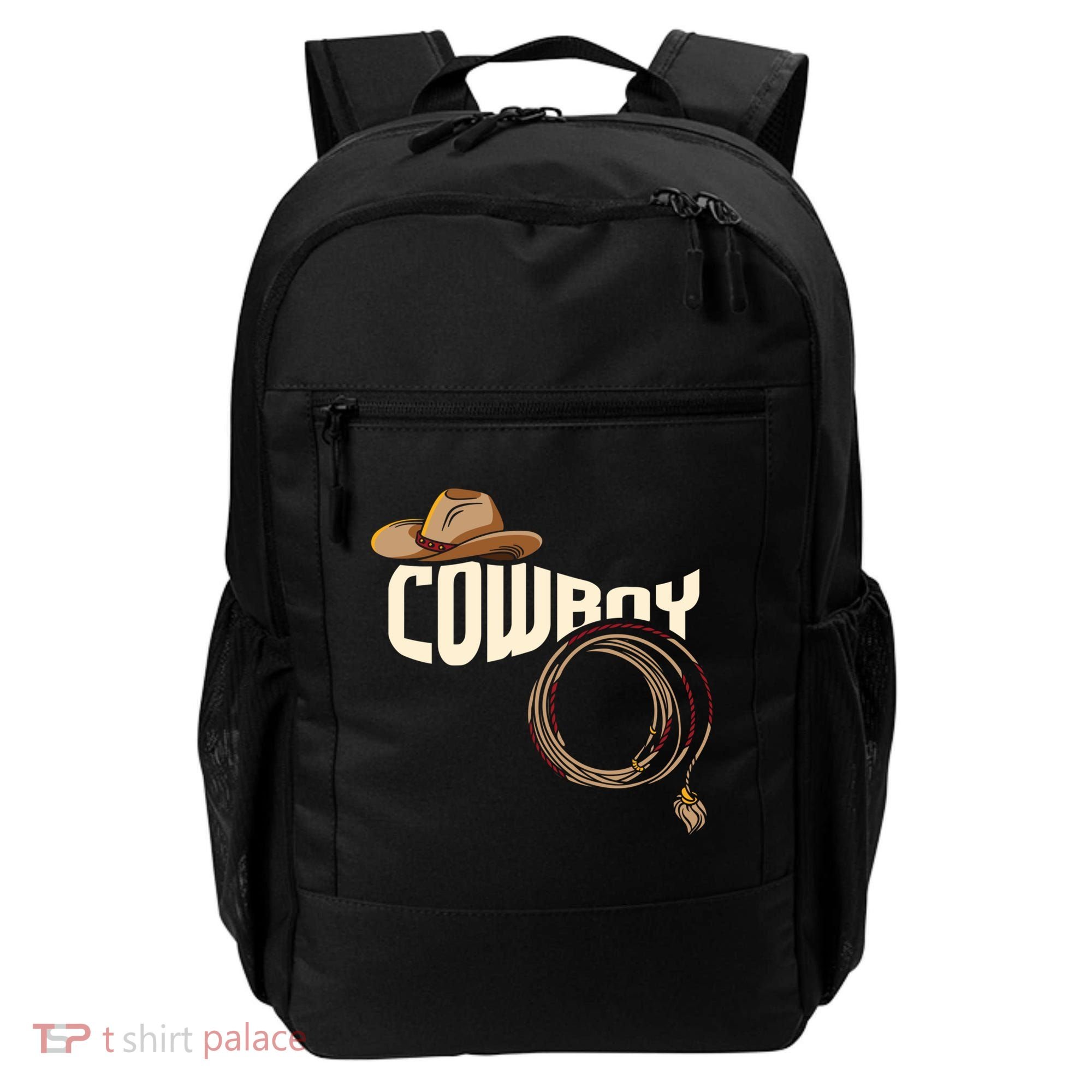 Cow Rodeo I Rodeo Riding Lovers I Cow Gift Backpack