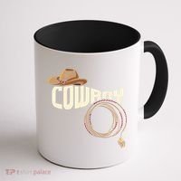 Cow Rodeo I Rodeo Riding Lovers I Cow Gift Coffee Mug thumb 1