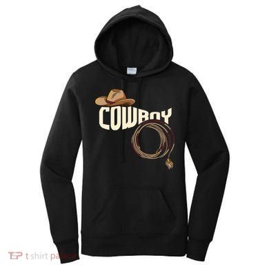 Cow Rodeo I Rodeo Riding Lovers I Cow Gift Women's Hoodie