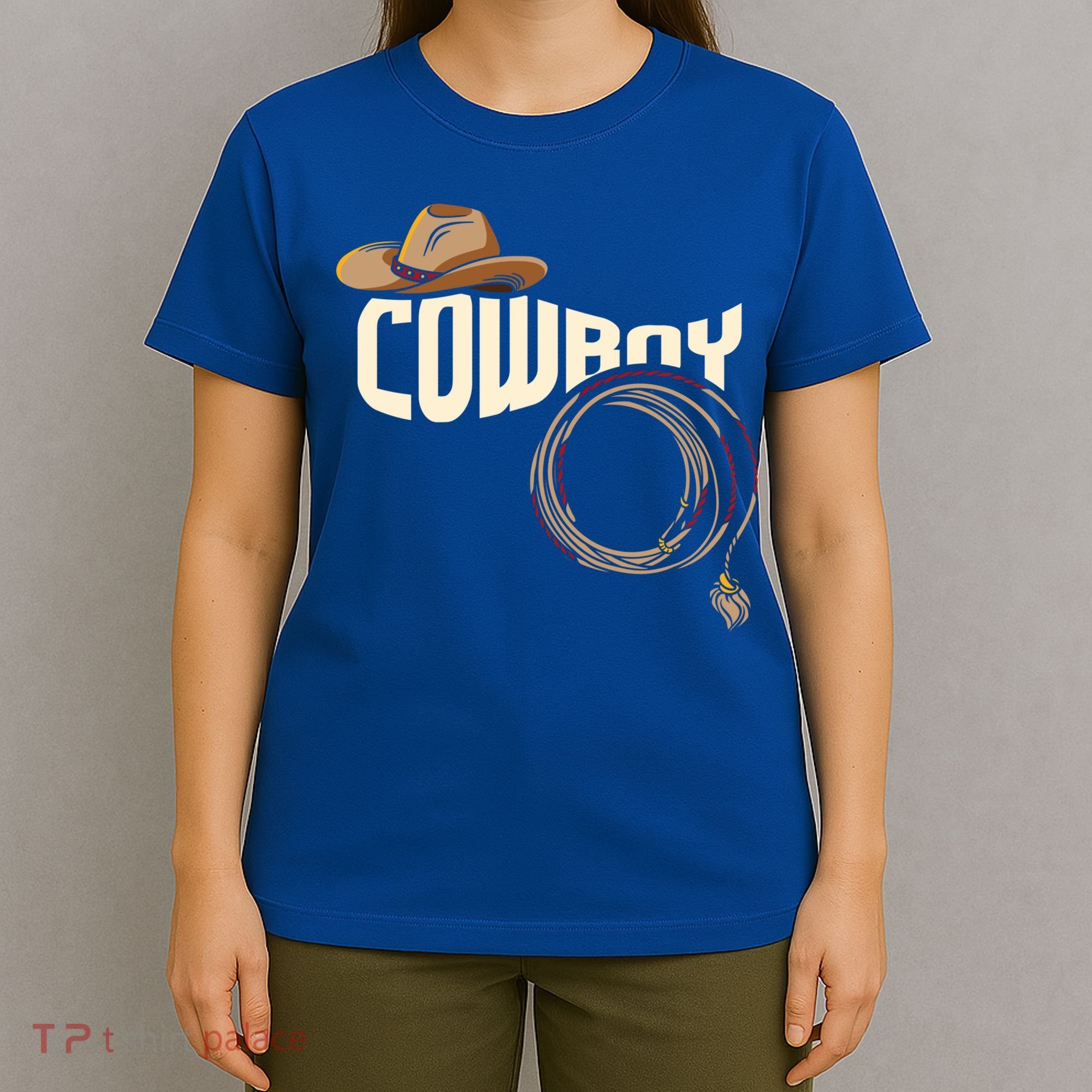 Cow Rodeo I Rodeo Riding Lovers I Cow Gift T-Shirt