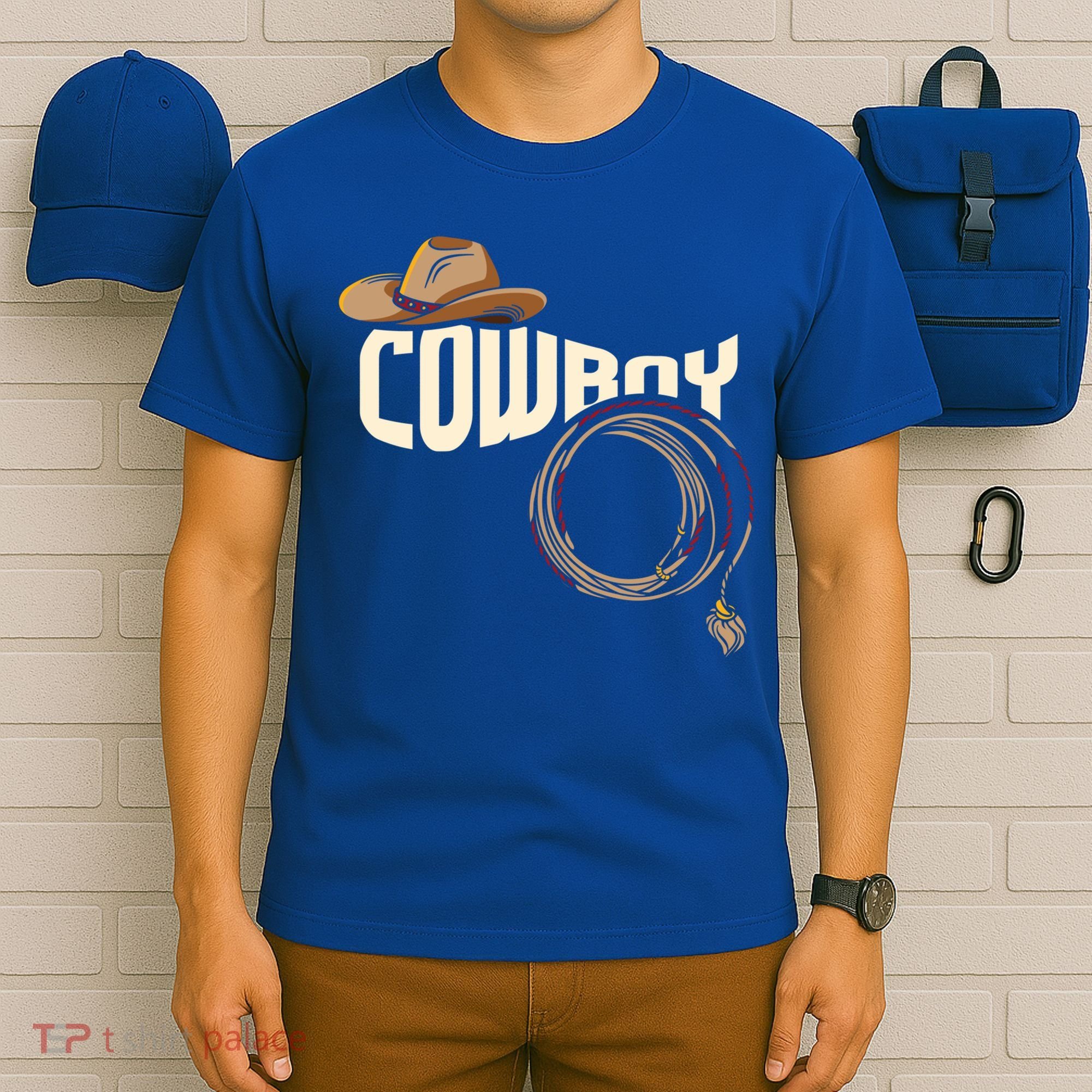 Cow Rodeo I Rodeo Riding Lovers I Cow Gift T-Shirt