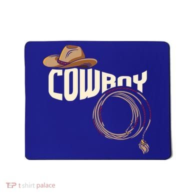 Cow Rodeo I Rodeo Riding Lovers I Cow Gift Mousepad