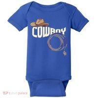 Cow Rodeo I Rodeo Riding Lovers I Cow Gift Baby Bodysuit thumb 0