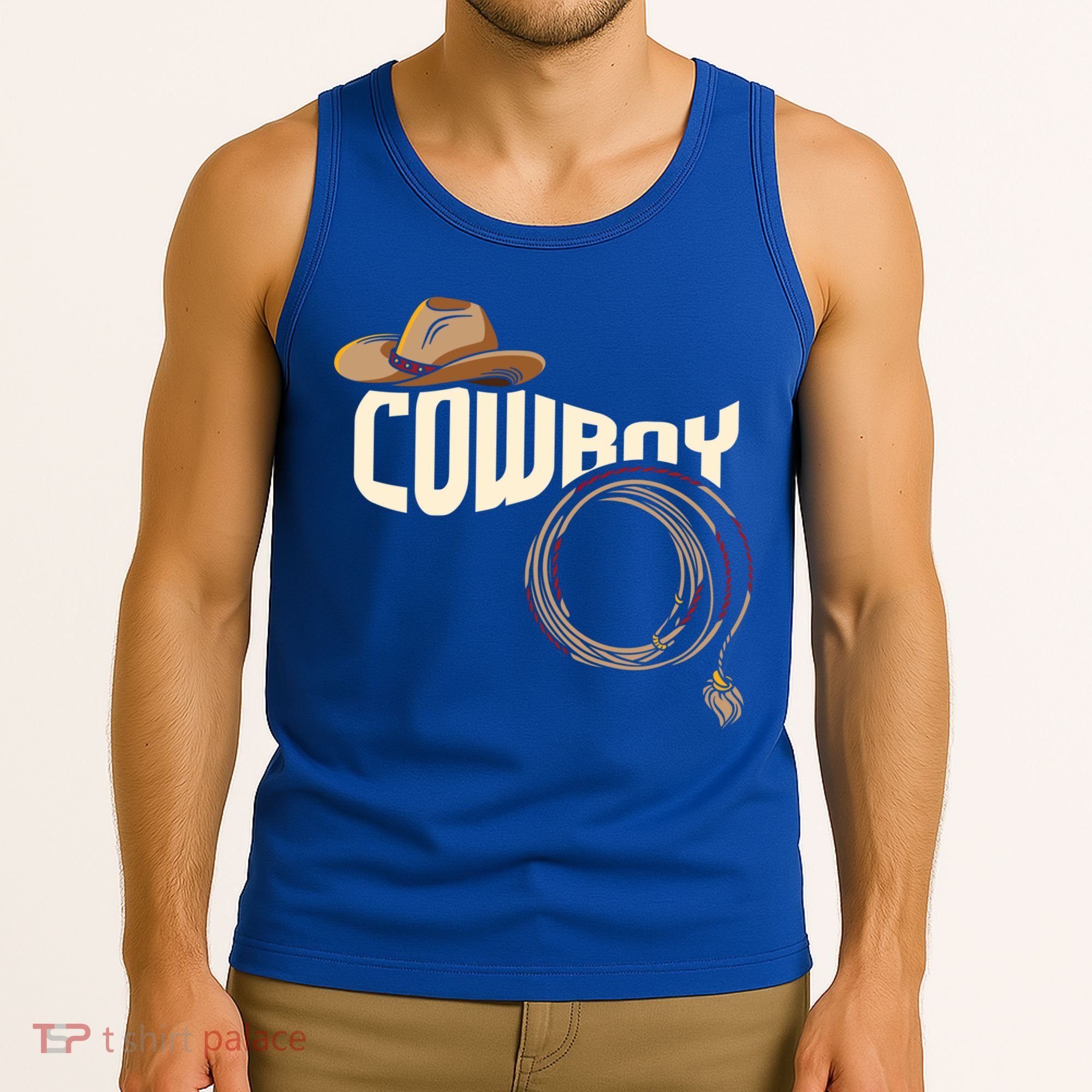 Cow Rodeo I Rodeo Riding Lovers I Cow Gift Tank Top