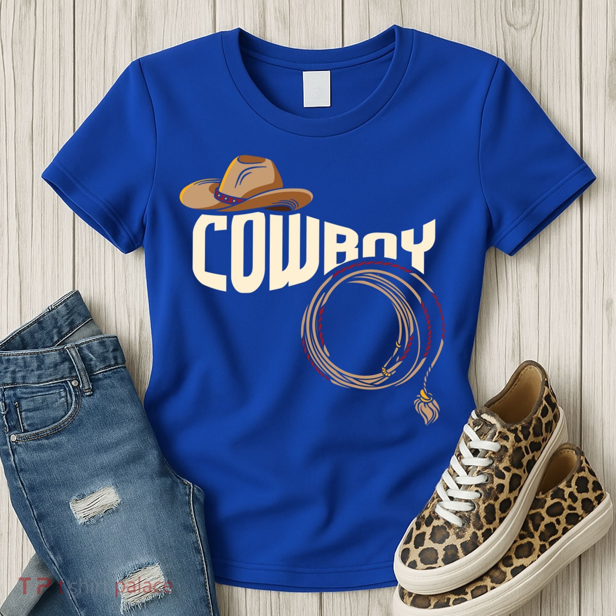 Cow Rodeo I Rodeo Riding Lovers I Cow Gift Women's T-Shirt
