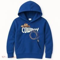 Cow Rodeo I Rodeo Riding Lovers I Cow Gift Kids Hoodie thumb 0