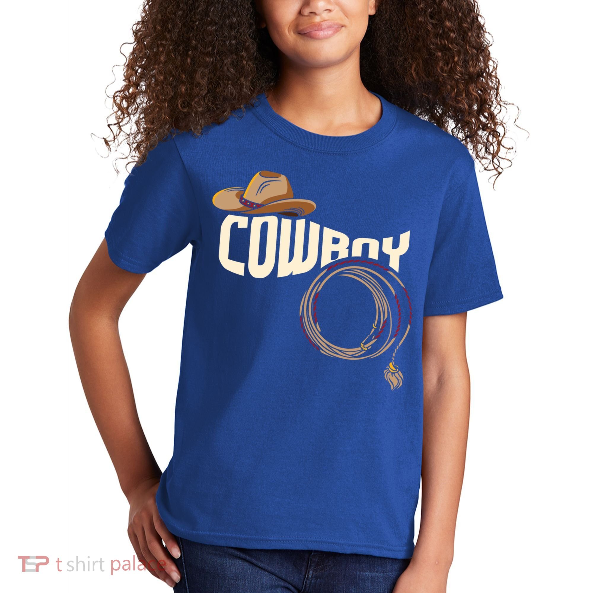 Cow Rodeo I Rodeo Riding Lovers I Cow Gift Kids T-Shirt