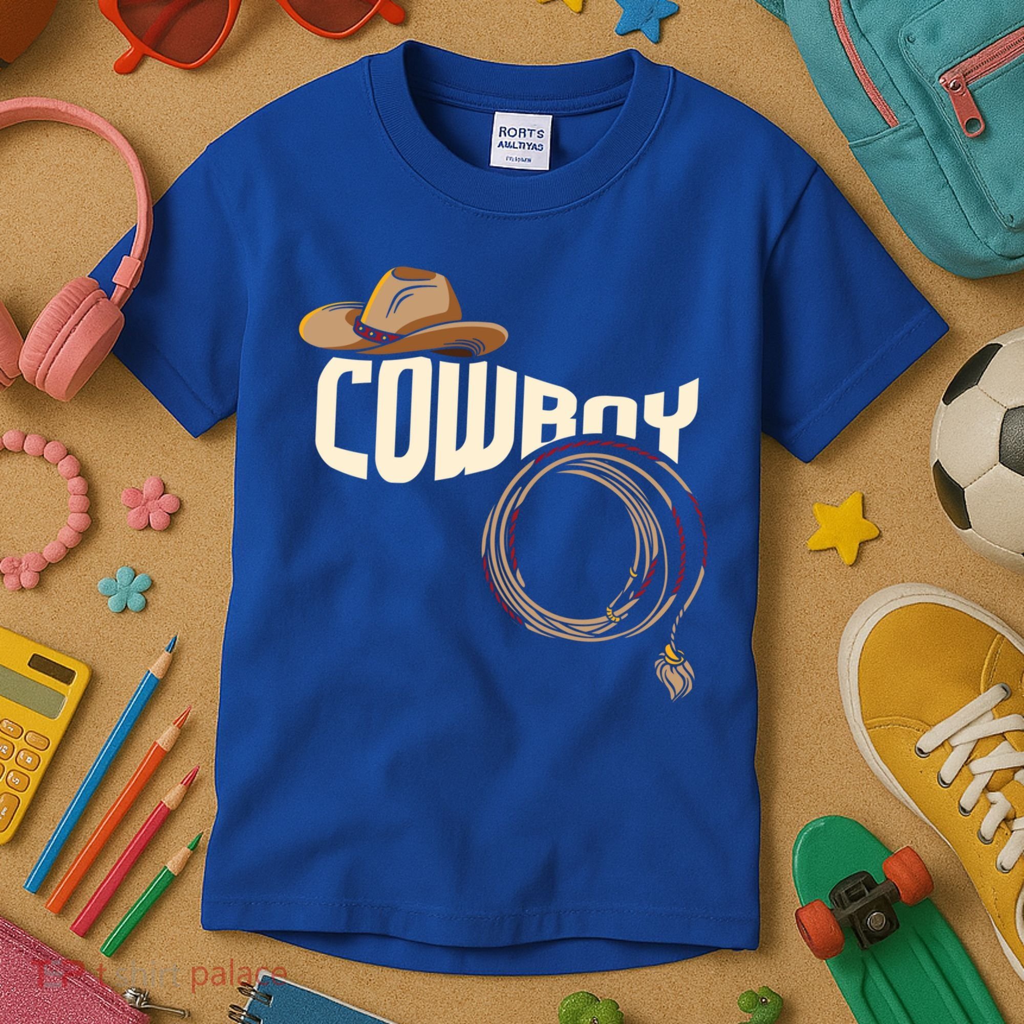 Cow Rodeo I Rodeo Riding Lovers I Cow Gift Kids T-Shirt