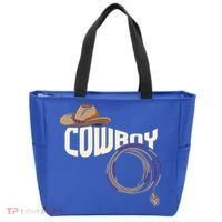Cow Rodeo I Rodeo Riding Lovers I Cow Gift Tote Bag thumb 0