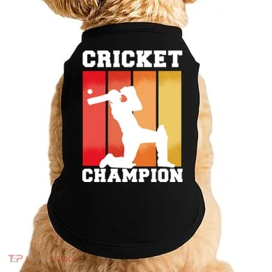 Cricket Player Champion Doggie Tank