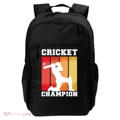 Cricket Player Champion Backpack