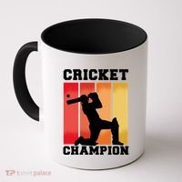 Cricket Player Champion Coffee Mug thumb 0