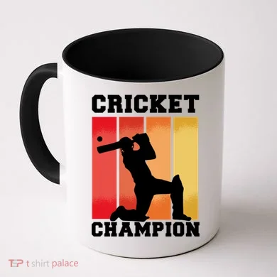 Cricket Player Champion Coffee Mug