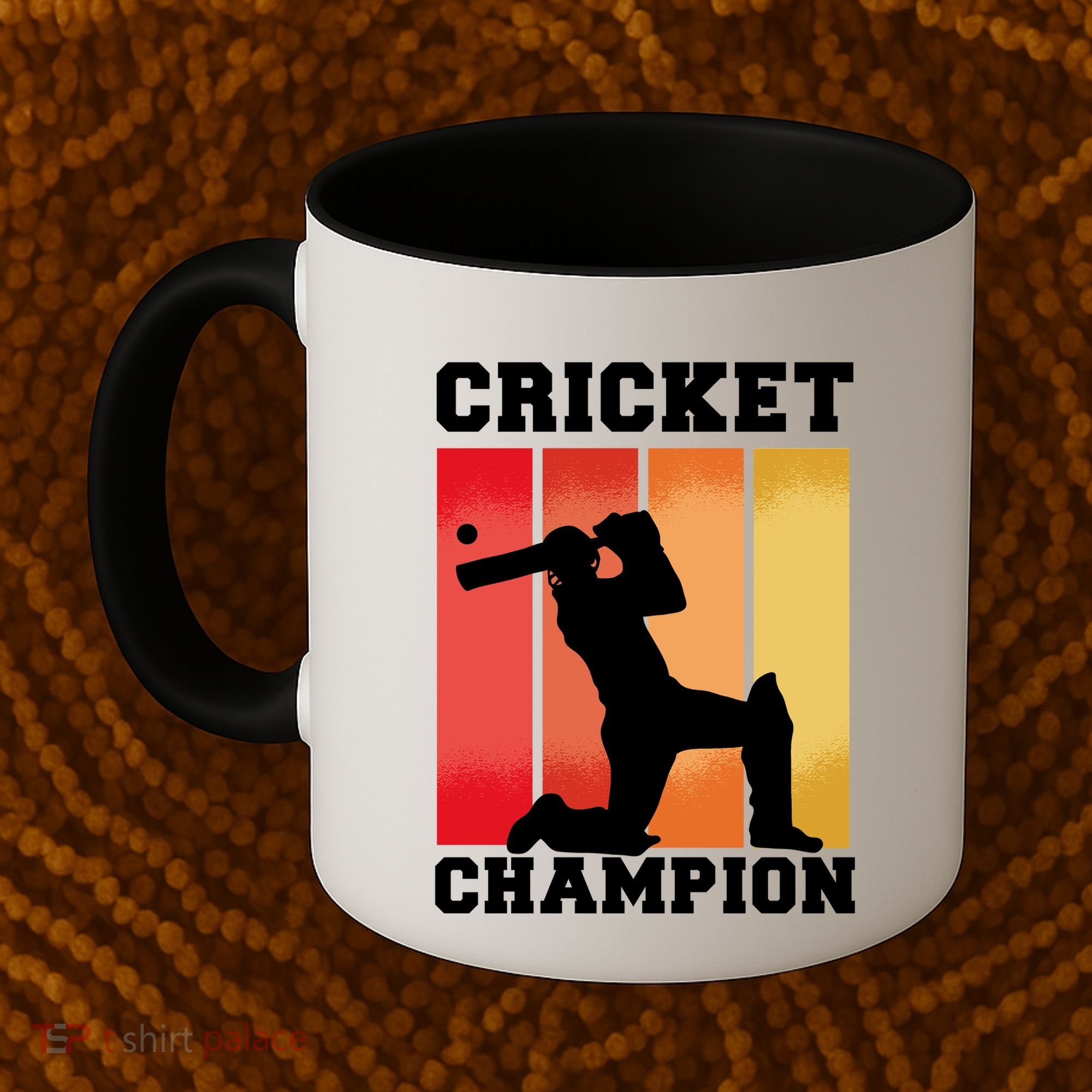 Cricket Player Champion Coffee Mug