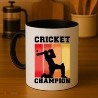 Cricket Player Champion Coffee Mug thumb 4