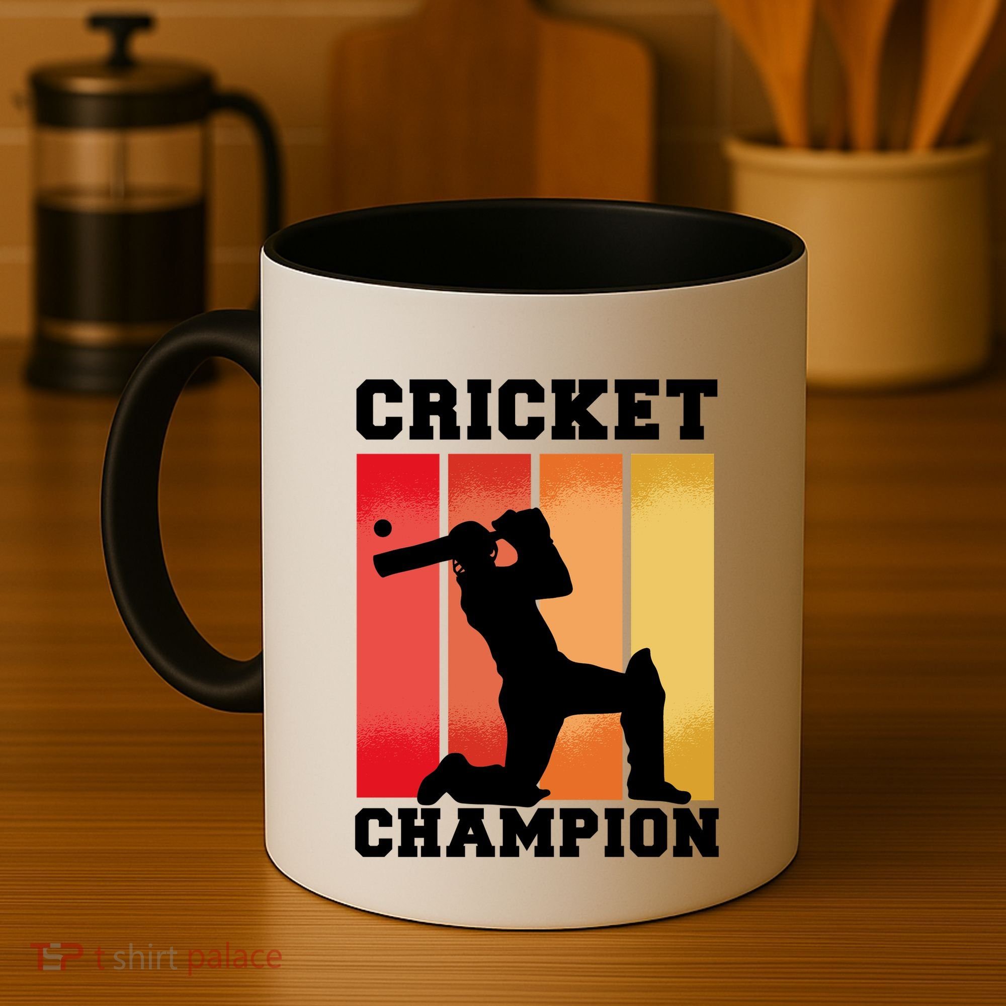 Cricket Player Champion Coffee Mug