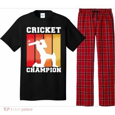Cricket Player Champion Pajama Set