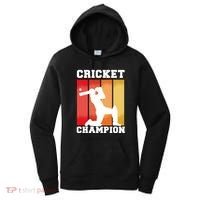Cricket Player Champion Women's Hoodie thumb 0
