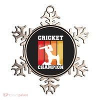 Cricket Player Champion Ornament thumb 0